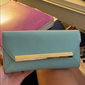 Anne klein blue wallet